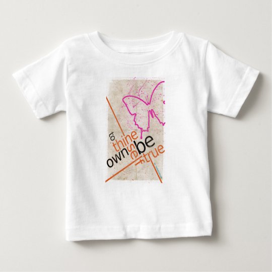 Motivierend Plakat Baby T-shirt