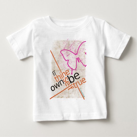 Motivierend Plakat Baby T-shirt