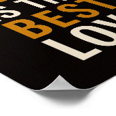 Motivierend Plakat zur Selbst-Liebe (Ecke)