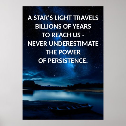 Motivierend Plakatausschreibungen Poster (Vorne)