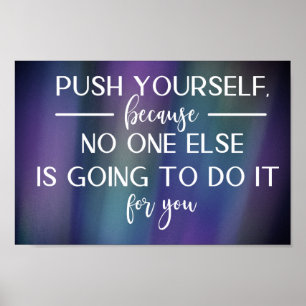 Motivierend Plakatpapier (Matte) Poster