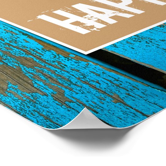 motivierend Plakattext Poster (Ecke)