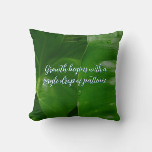 Motivierend positiv anpassbar kissen