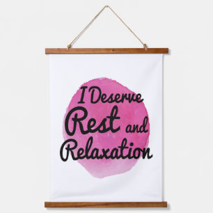 motivierend positive Energiequoten für die Liebe Wandteppich Mit Holzrahmen