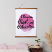 motivierend positive Energiequoten für die Liebe Wandteppich Mit Holzrahmen (Schlafzimmer)