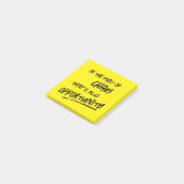 Motivierend positive Sticky Notes Post-it Klebezettel (angewinkelt)