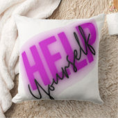 Motivierend positives Angebotsdesign Kissen (Decke)