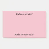 Motivierend Post-Itauflage Post-it Klebezettel (Vorderseite)