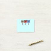 Motivierend Posten-it® Anmerkungen Post-it Klebezettel (Auf Schreibtisch)