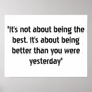 Motivierend Poster