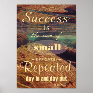 Motivierend Poster
