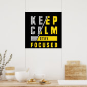 Motivierend Poster (Küche)