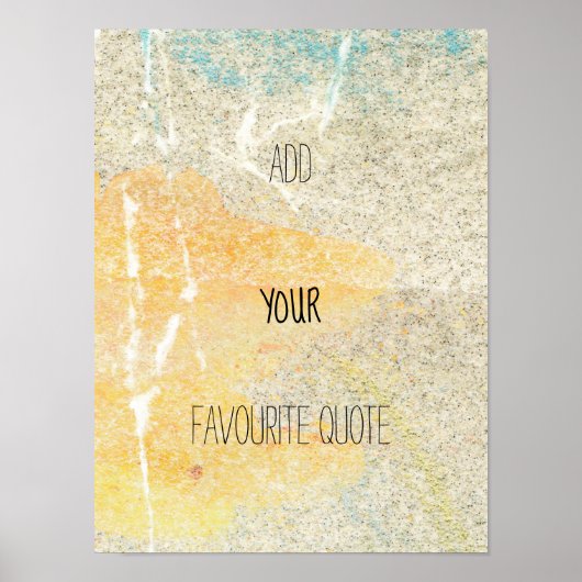 Motivierend Poster (Vorne)