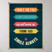 Motivierend Poster (Vorne)