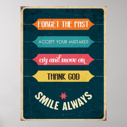 Motivierend Poster (Vorne)