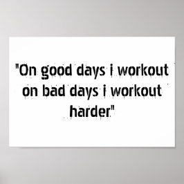 Motivierend Poster