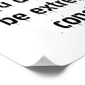 Motivierend Poster (Ecke)