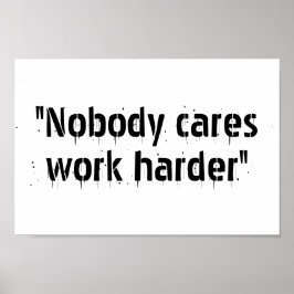 Motivierend Poster