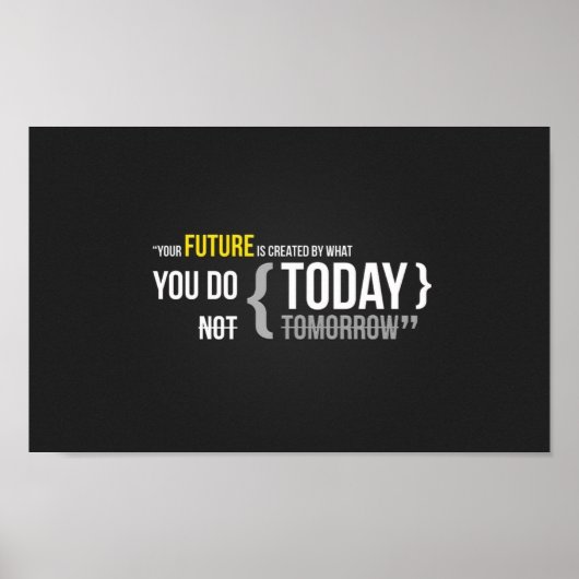 Motivierend Poster (Vorne)