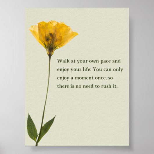 Motivierend Poster (Vorne)