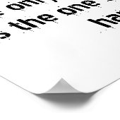 Motivierend Poster (Ecke)