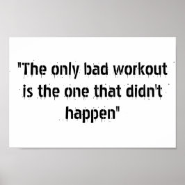 Motivierend Poster