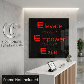 Motivierend Poster