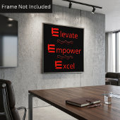 Motivierend Poster
