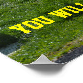 Motivierend Poster (Ecke)