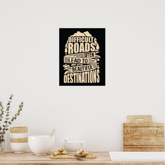 Motivierend Poster (Küche)