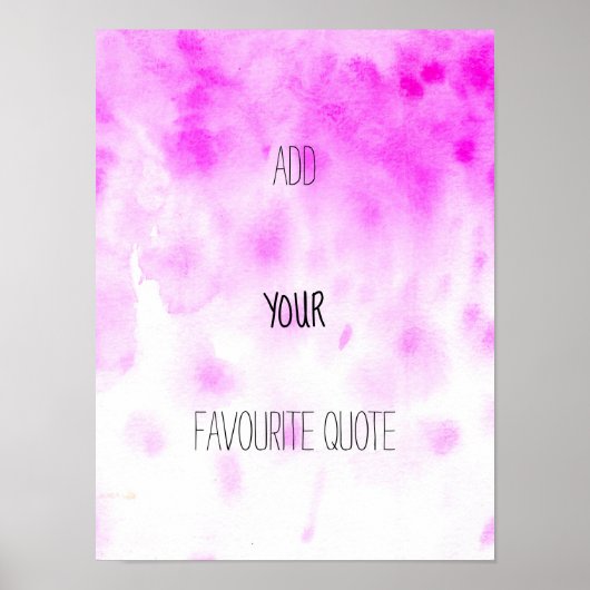 Motivierend Poster (Vorne)