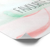 Motivierend Poster (Ecke)