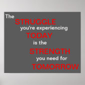 Motivierend Poster - (Vorne)