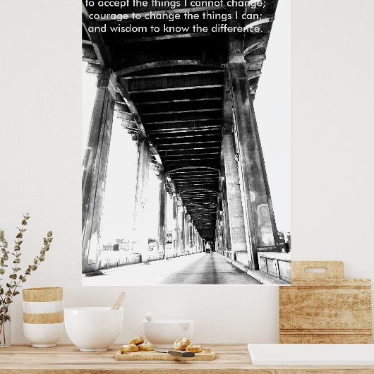 Motivierend Poster (Küche)