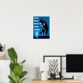 Motivierend Poster (Heimbüro)
