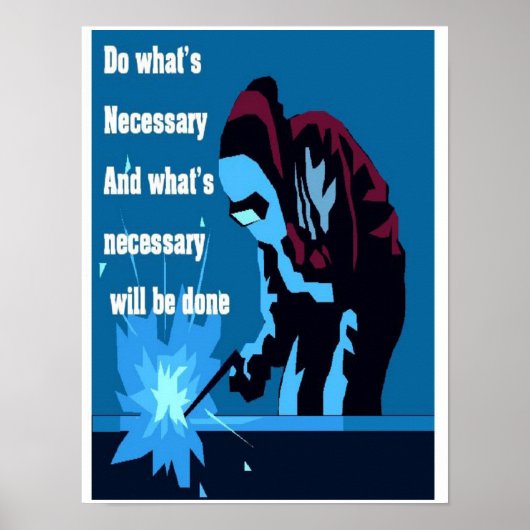 Motivierend Poster (Vorne)