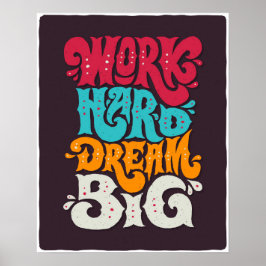 Motivierend Poster