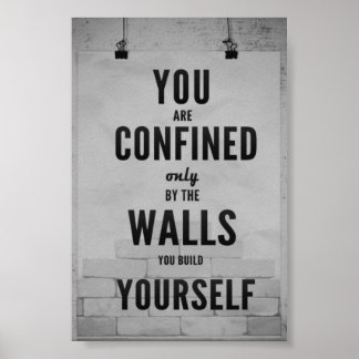 Motivierend POster