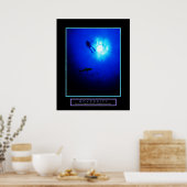 Motivierend Poster - "Adversity" - 22"x28" (Küche)
