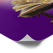 Motivierend Poster Art schreiben (Ecke)