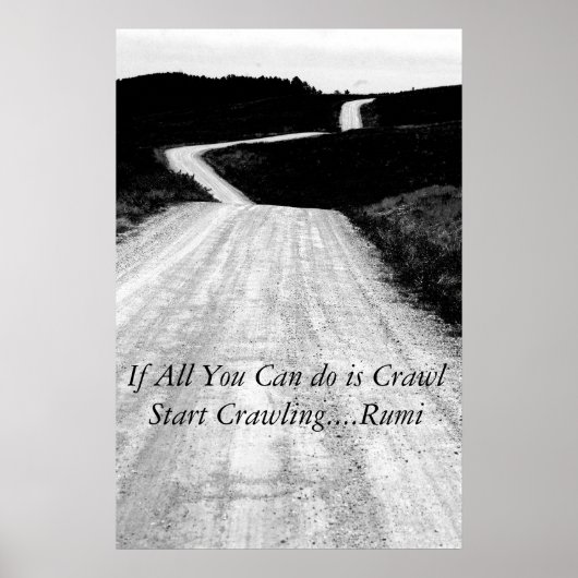 Motivierend Poster-Begings Poster (Vorne)