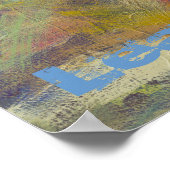 Motivierend Poster des Glaubens (Ecke)