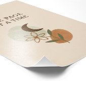 motivierend Poster "Eine Seite nach der anderen" (Ecke)