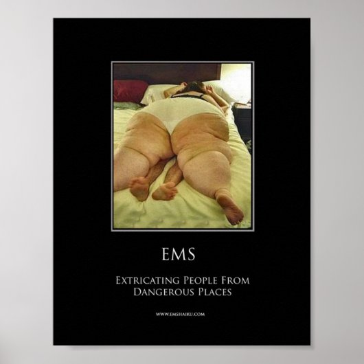 Motivierend Poster für gefährliche Stellen (Vorne)