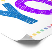 Motivierend Poster für harte Arbeit (Ecke)