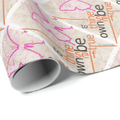 Motivierend Poster Geschenkpapier (Rolleneckpunkt)