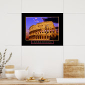 Motivierend Poster "Greatness" 22x28 (Küche)