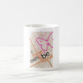 Motivierend Poster Kaffeetasse (Mittel)