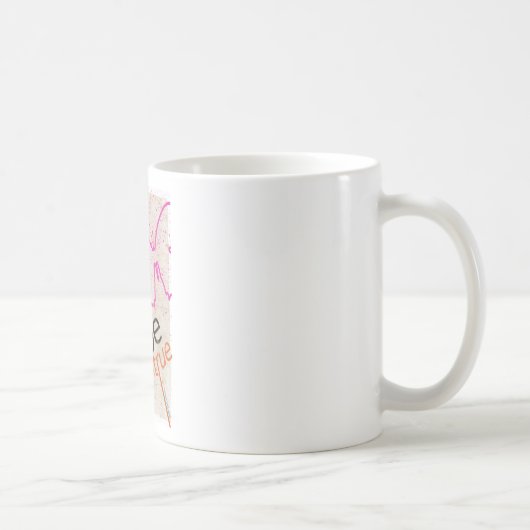 Motivierend Poster Kaffeetasse (Rechts)