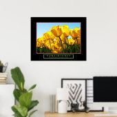 Motivierend Poster - "Konsistenz" - 22"x28" (Heimbüro)